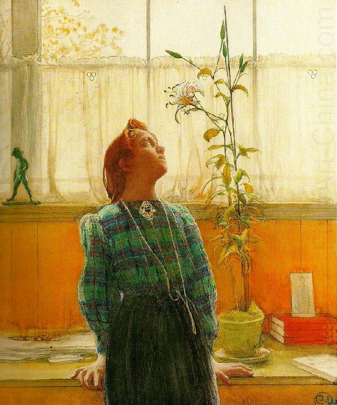 Carl Larsson lisbeth och liljan china oil painting image